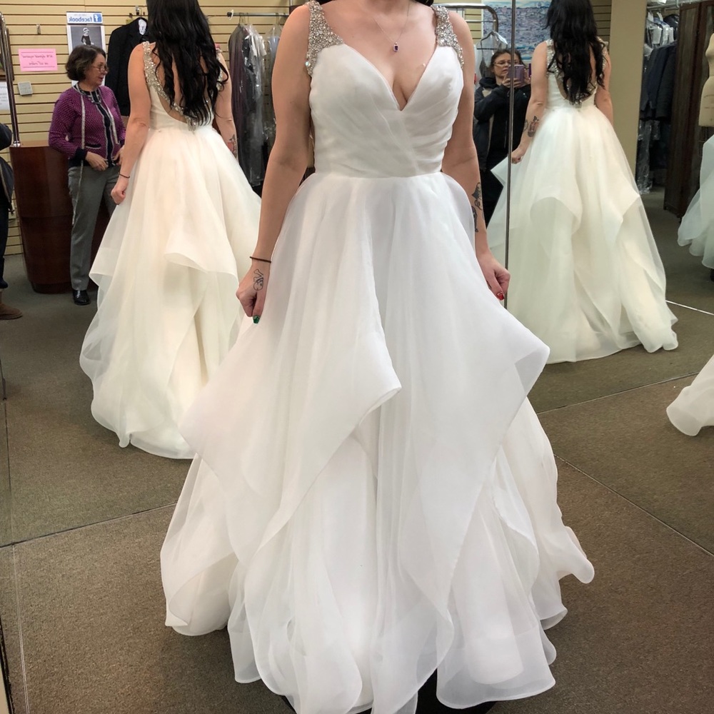Hayley Paige dare wedding gown